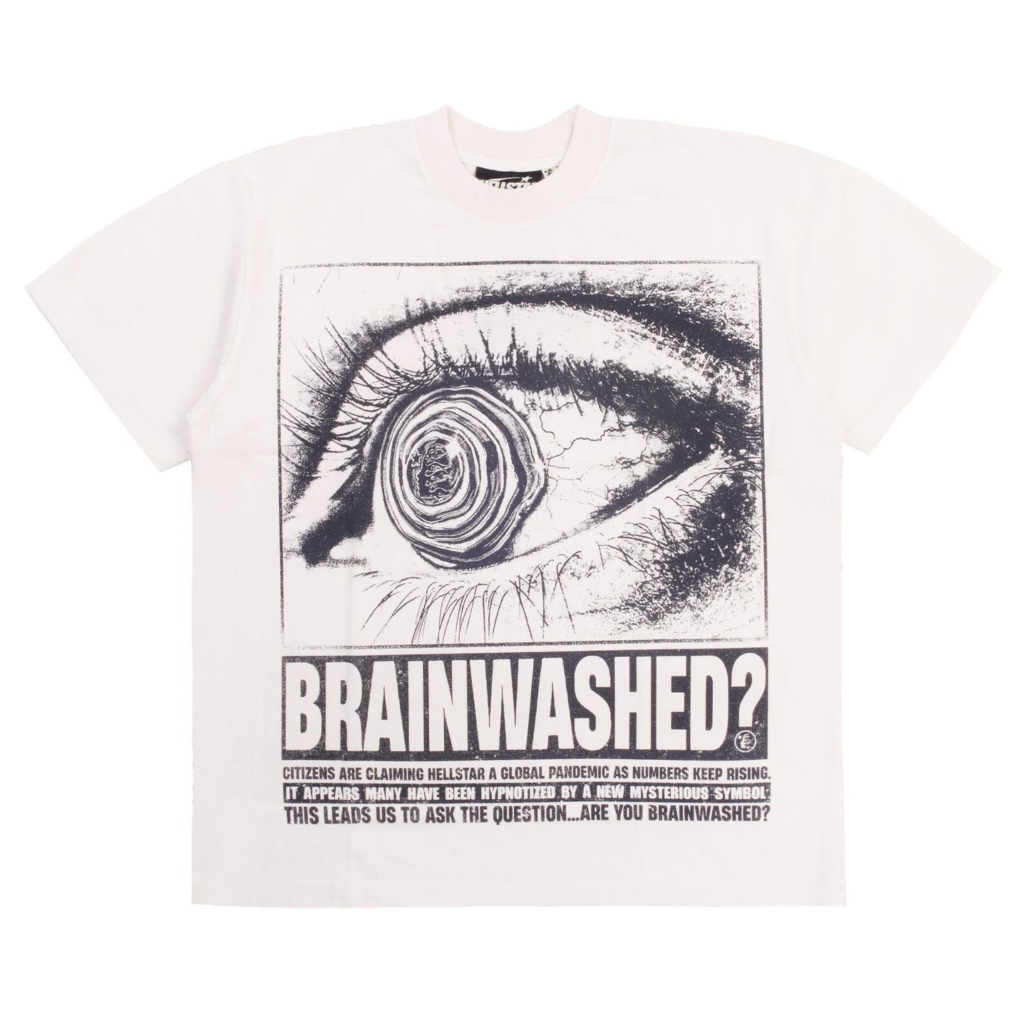 Hellstar Brainwashed Tee (White)