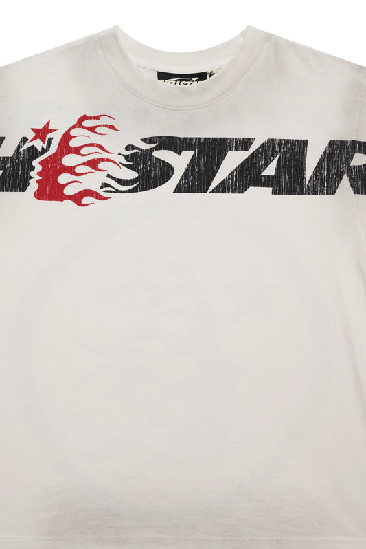 Hellstar Big Logo Tee (White)