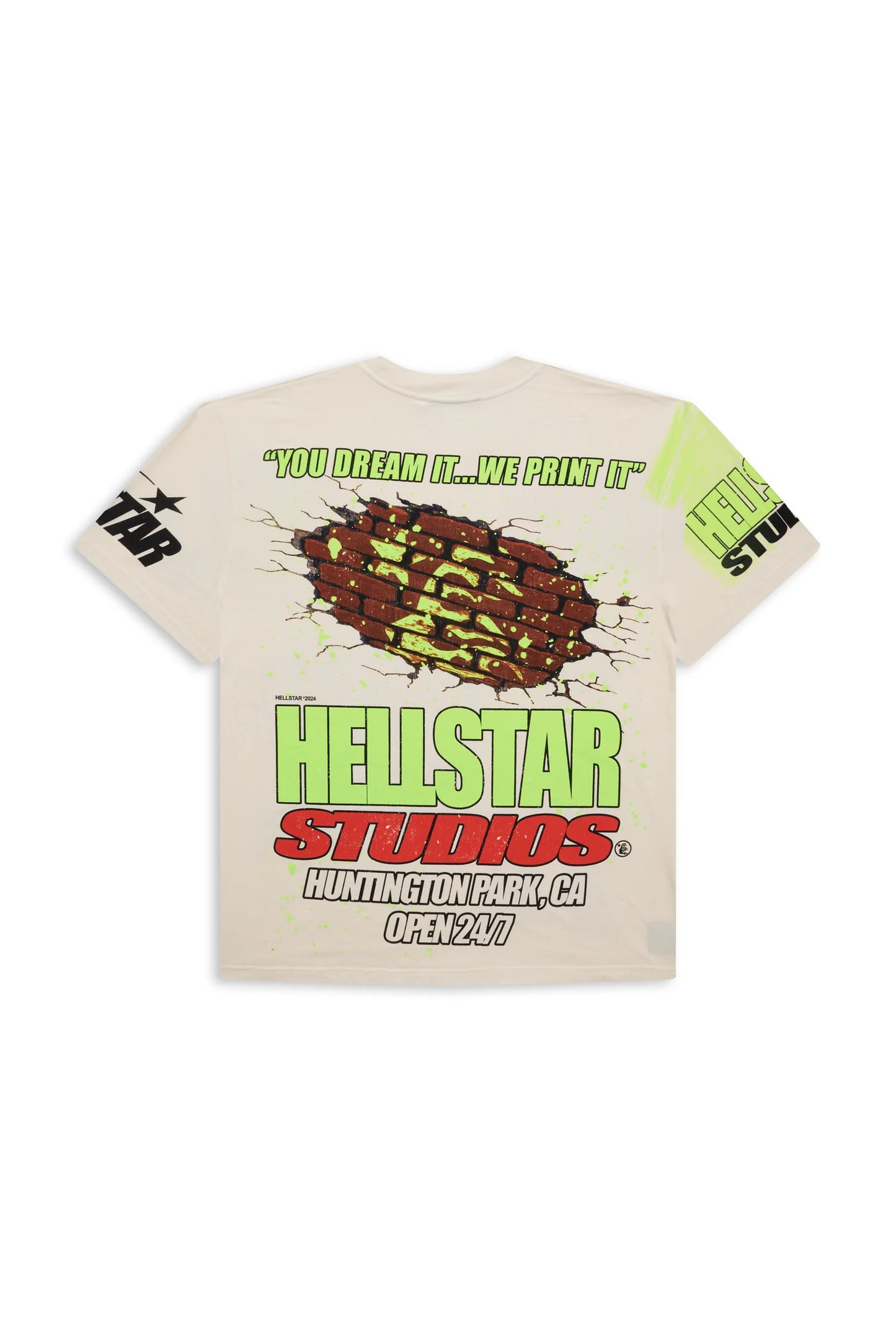 Hellstar Screaming Kid Tee (Cream)