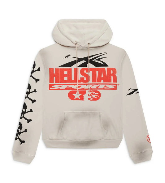 Hellstar Beat Us Hoodie (Cream)