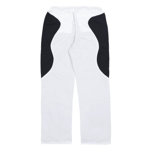 Hellstar Contrast Panal Trackpants (White)