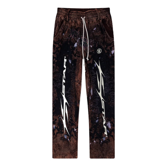 Hellstar Graffiti Pants (Brown)